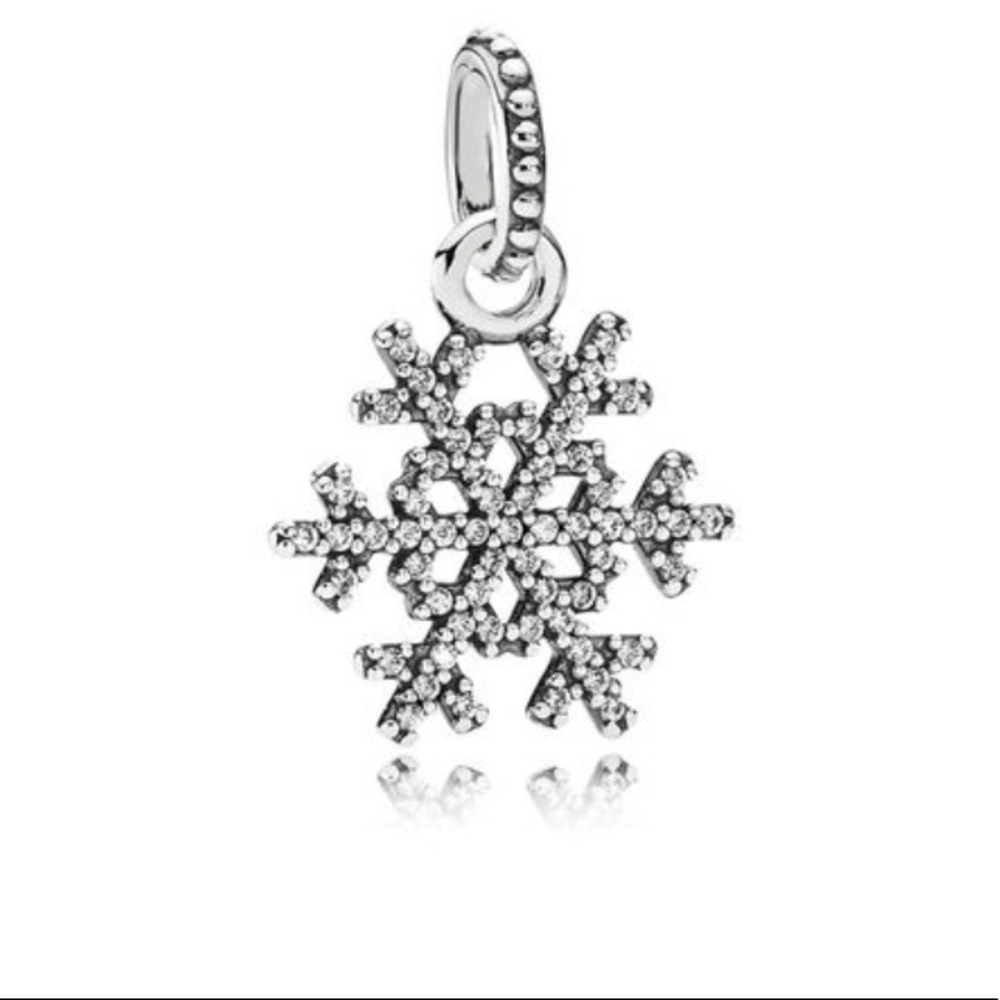 Pandora Winter Kiss Snowflake Pendant